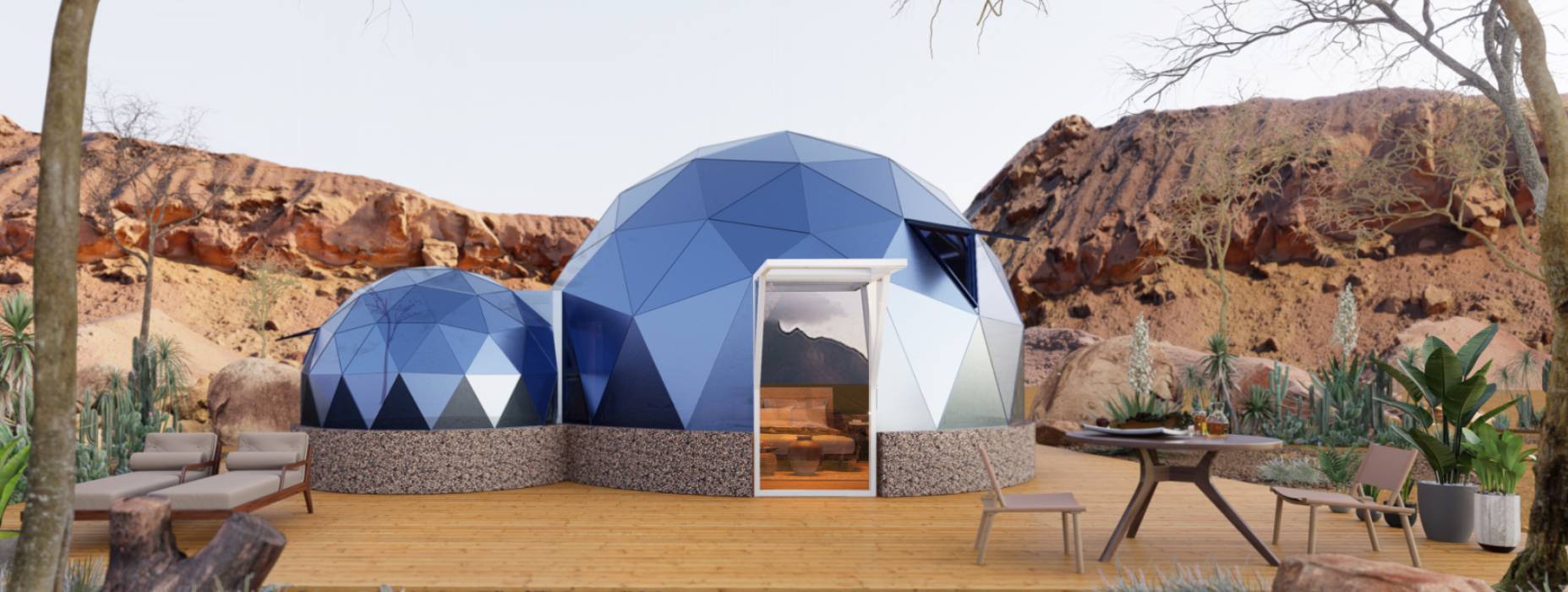 玉龙球形智能光伏玻璃星空房